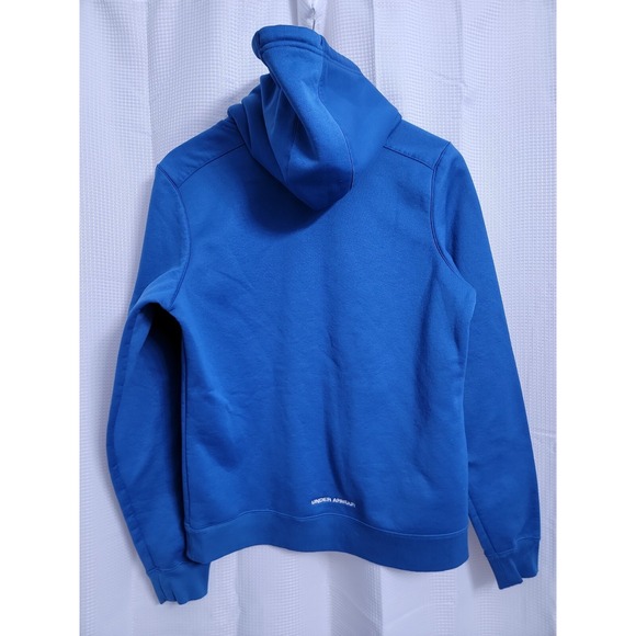 Under Armour Blue Hoodie Men's MEDIUM - Picture 3 of 6
